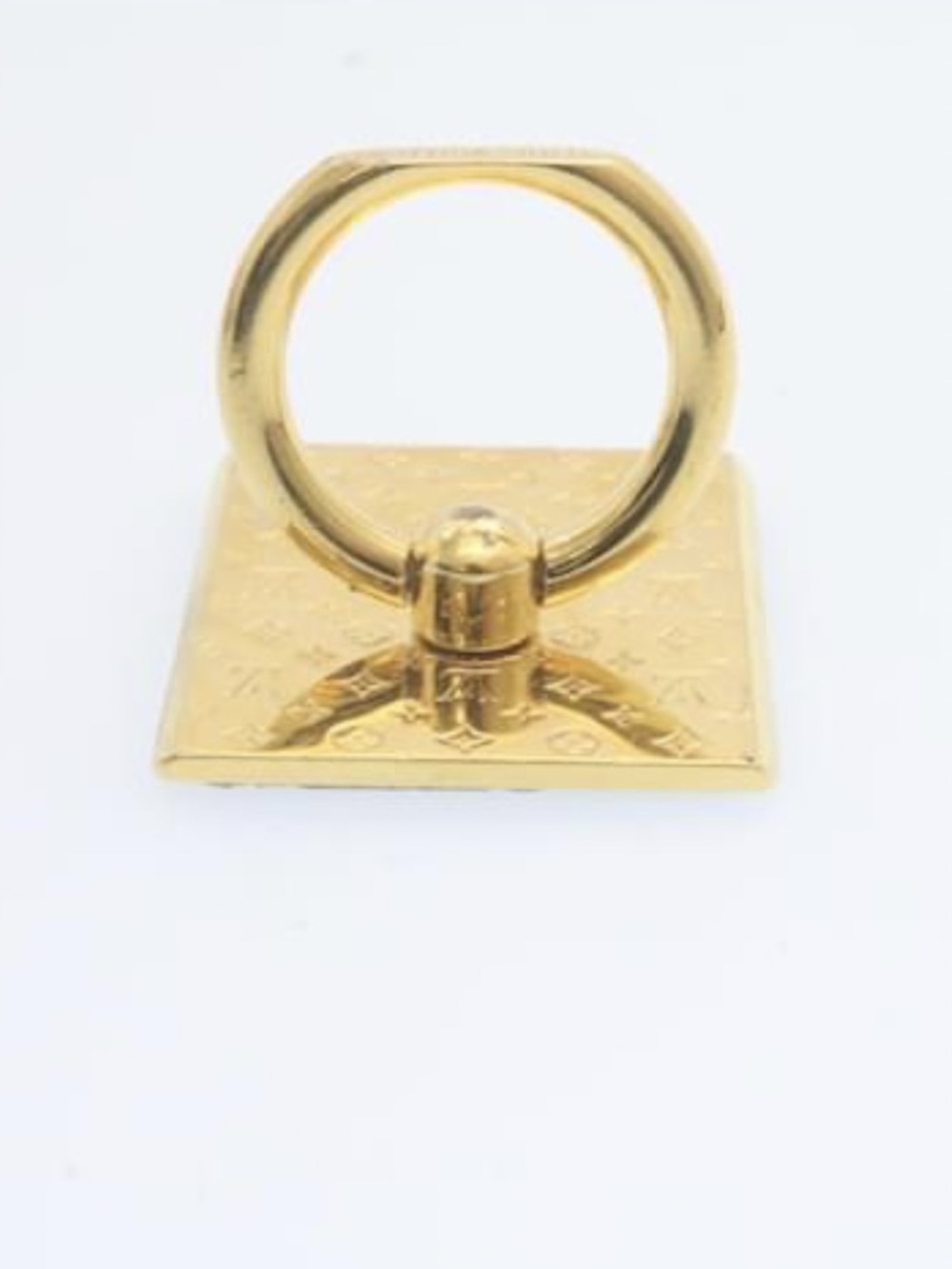 Louis Vuitton Gold Nonogram Phone Ring Holder - Picture 3 of 5